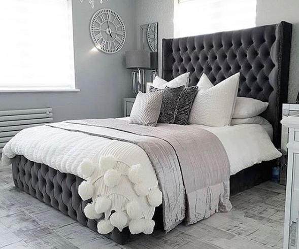 Tokyo Wingback Chesterfield Bed