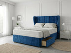 Opulent Curve Prestige | Divan Drawer Bed Optional Drawers (UK) | Discount Bed Store (DBS) #DB140