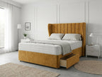 Opulent Curve Prestige | Divan Drawer Bed Optional Drawers (UK) | Discount Bed Store (DBS) #DB140