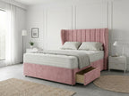Opulent Curve Prestige | Divan Drawer Bed Optional Drawers (UK) | Discount Bed Store (DBS) #DB140