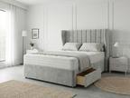 Opulent Curve Prestige | Divan Drawer Bed Optional Drawers (UK) | Discount Bed Store (DBS) #DB140