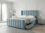 Signature Sleigh Comfort | Divan Drawer Bed with Easy-Access Drawer Storage (UK) | Discount Bed Store (DBS) #DB141