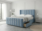 Signature Sleigh Comfort | Divan Drawer Bed with Easy-Access Drawer Storage (UK) | Discount Bed Store (DBS) #DB141