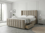 Signature Sleigh Comfort | Divan Drawer Bed with Easy-Access Drawer Storage (UK) | Discount Bed Store (DBS) #DB141