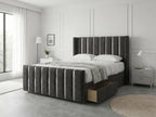 Signature Sleigh Comfort | Divan Drawer Bed with Easy-Access Drawer Storage (UK) | Discount Bed Store (DBS) #DB141