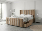 Signature Sleigh Comfort | Divan Drawer Bed with Easy-Access Drawer Storage (UK) | Discount Bed Store (DBS) #DB141