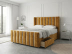 Signature Sleigh Comfort | Divan Drawer Bed with Easy-Access Drawer Storage (UK) | Discount Bed Store (DBS) #DB141