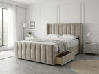 Signature Sleigh Comfort | Divan Drawer Bed with Easy-Access Drawer Storage (UK) | Discount Bed Store (DBS) #DB141