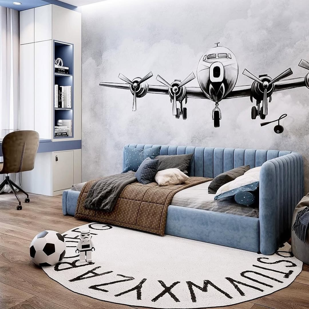 Velvet Panel Corner Bed Design #B125 Bed Frame (UK) | Discount Bed Store (DBS)