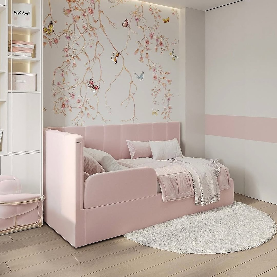 Panel Safety Corner Sofa Bed #B126 Bed Frame (UK) | Discount Bed Store (DBS)