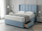Refined Curve Haven | Modern Divan Drawer Bed with Built-In Drawers (UK) | Discount Bed Store (DBS) #DB144