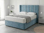Refined Curve Haven | Modern Divan Drawer Bed with Built-In Drawers (UK) | Discount Bed Store (DBS) #DB144