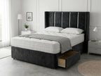 Refined Curve Haven | Modern Divan Drawer Bed with Built-In Drawers (UK) | Discount Bed Store (DBS) #DB144