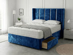 Refined Curve Haven | Modern Divan Drawer Bed with Built-In Drawers (UK) | Discount Bed Store (DBS) #DB144