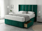Refined Curve Haven | Modern Divan Drawer Bed with Built-In Drawers (UK) | Discount Bed Store (DBS) #DB144