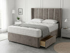 Refined Curve Haven | Modern Divan Drawer Bed with Built-In Drawers (UK) | Discount Bed Store (DBS) #DB144
