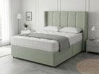 Refined Curve Haven | Modern Divan Drawer Bed with Built-In Drawers (UK) | Discount Bed Store (DBS) #DB144