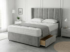 Refined Curve Haven | Modern Divan Drawer Bed with Built-In Drawers (UK) | Discount Bed Store (DBS) #DB144