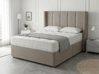 Refined Curve Haven | Modern Divan Drawer Bed with Built-In Drawers (UK) | Discount Bed Store (DBS) #DB144