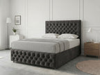 Premier Sleigh Style | Divan Storage Bed with Pull-Out Drawers (UK) | Discount Bed Store (DBS) #DB145