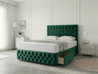 Premier Sleigh Style | Divan Storage Bed with Pull-Out Drawers (UK) | Discount Bed Store (DBS) #DB145 (Copy)