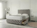 Premier Sleigh Style | Divan Storage Bed with Pull-Out Drawers (UK) | Discount Bed Store (DBS) #DB145 (Copy)
