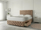 Premier Sleigh Style | Divan Storage Bed with Pull-Out Drawers (UK) | Discount Bed Store (DBS) #DB145 (Copy)