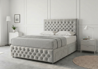 Premier Sleigh Style | Divan Storage Bed with Pull-Out Drawers (UK) | Discount Bed Store (DBS) #DB145