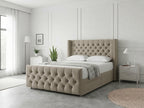 Luxury Curve Dream | Divan Drawer Bed Frame with Concealed Drawer Storage (UK) | Discount Bed Store (DBS) #DB146