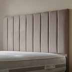 LinearLuxe Panel #B145| Optional Divan Ottoman Bed Frame (UK) | Discount Bed Store (DBS)