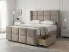 Timeless Sleigh Comfort | Divan Drawer Base with Functional Storage Drawers (UK) | Discount Bed Store (DBS) #DB147