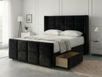 Timeless Sleigh Comfort | Divan Drawer Base with Functional Storage Drawers (UK) | Discount Bed Store (DBS) #DB147