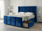 Timeless Sleigh Comfort | Divan Drawer Base with Functional Storage Drawers (UK) | Discount Bed Store (DBS) #DB147