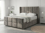Timeless Sleigh Comfort | Divan Drawer Base with Functional Storage Drawers (UK) | Discount Bed Store (DBS) #DB147