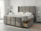 Timeless Sleigh Comfort | Divan Drawer Base with Functional Storage Drawers (UK) | Discount Bed Store (DBS) #DB147
