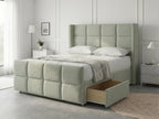 Timeless Sleigh Comfort | Divan Drawer Base with Functional Storage Drawers (UK) | Discount Bed Store (DBS) #DB147