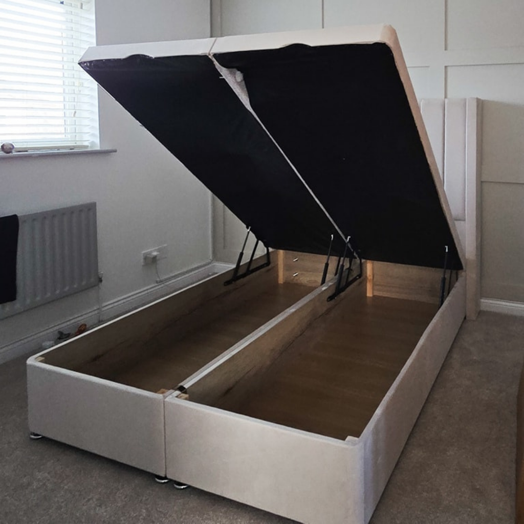 Wingback Bed AltoLine Design #B8 Bed Frame (UK) | Discount Bed Store (DBS)