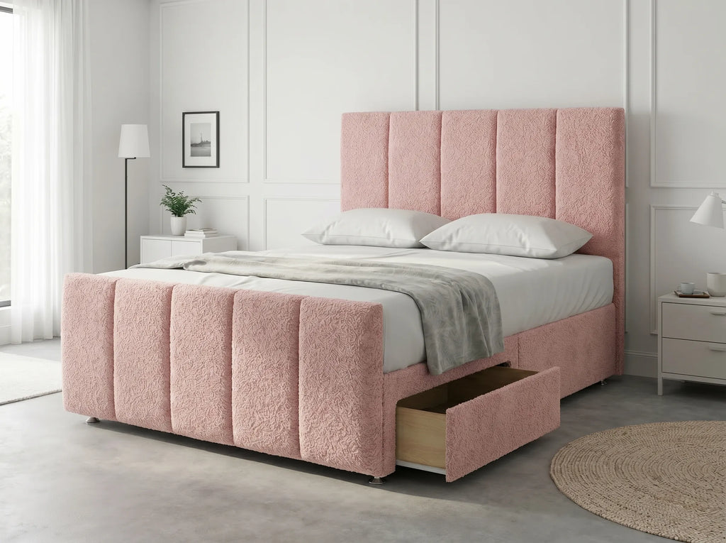 Royal Curve Majesty | Divan Drawer Bed with Seamless Drawer Storage (UK) | Discount Bed Store (DBS) #DB148