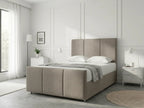 Elegant Sleigh Aura | Divan Drawer Bed with Hidden Storage Drawers (UK) | Discount Bed Store (DBS) #DB149