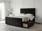 Modern Luxe Curve | Divan Drawer Bed Frame with Storage Drawers (UK) | Discount Bed Store (DBS) #DB150