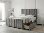 Modern Luxe Curve | Divan Drawer Bed Frame with Storage Drawers (UK) | Discount Bed Store (DBS) #DB150