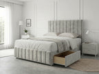 Modern Luxe Curve | Divan Drawer Bed Frame with Storage Drawers (UK) | Discount Bed Store (DBS) #DB150