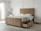 Modern Luxe Curve | Divan Drawer Bed Frame with Storage Drawers (UK) | Discount Bed Store (DBS) #DB150