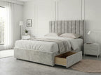 Modern Luxe Curve | Divan Drawer Bed Frame with Storage Drawers (UK) | Discount Bed Store (DBS) #DB150