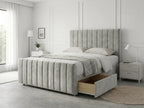 Modern Luxe Curve | Divan Drawer Bed Frame with Storage Drawers (UK) | Discount Bed Store (DBS) #DB150