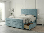 Prestige Sleigh Comfort | Divan Drawer Bed with Deep Storage Drawers (UK) | Discount Bed Store (DBS) #DB151