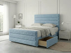 Prestige Sleigh Comfort | Divan Drawer Bed with Deep Storage Drawers (UK) | Discount Bed Store (DBS) #DB151