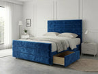 Prestige Sleigh Comfort | Divan Drawer Bed with Deep Storage Drawers (UK) | Discount Bed Store (DBS) #DB151