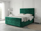 Prestige Sleigh Comfort | Divan Drawer Bed with Deep Storage Drawers (UK) | Discount Bed Store (DBS) #DB151