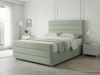 Prestige Sleigh Comfort | Divan Drawer Bed with Deep Storage Drawers (UK) | Discount Bed Store (DBS) #DB151